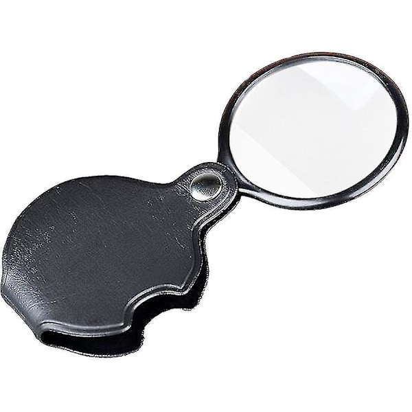 Lomme Mini 20x Foldbar Håndholdt Smykke Lupe Med Metallbeskyttende Etui