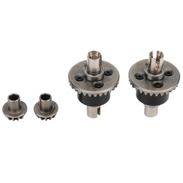 Metallväxeldifferentialväxeluppsättning Passar för WLtoys 144001 1/14 RC-bilmodell