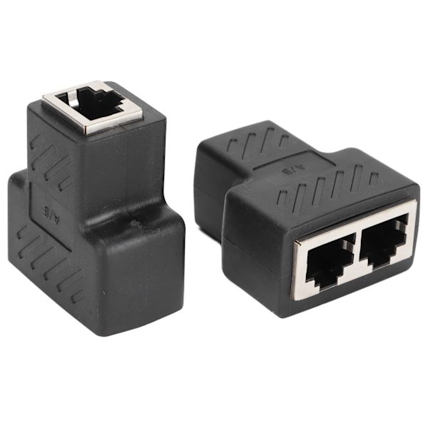 2 stk. Ethernet-splitter - Udvid dine netværksforbindelser