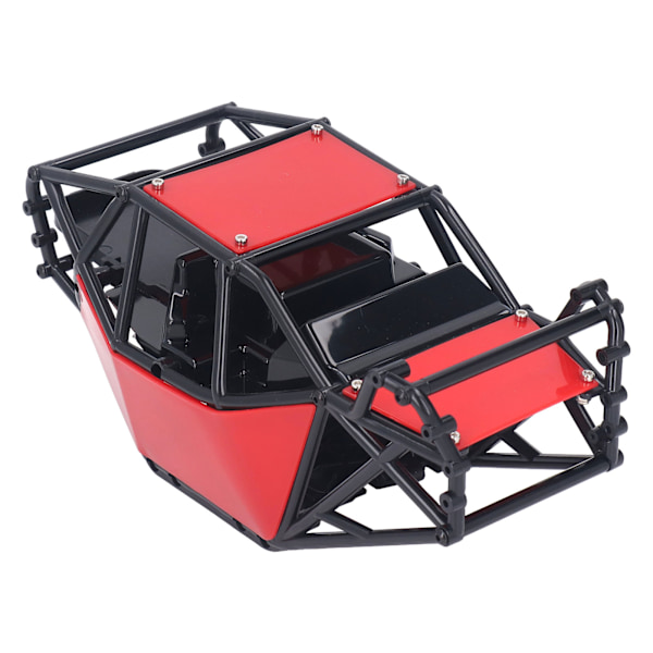 Fjärrkontroll Crawler Body Shell Plast RC Roll Cage Bilmodelltillbehör för Axial SCX10 Red