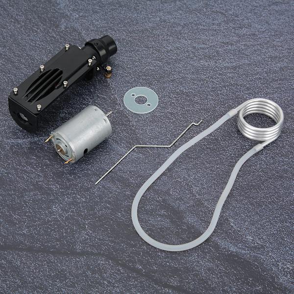 380 Motor Vattenjetpump Spray Propeller Fjärrkontroll RC Båtillbehör Delar Svart