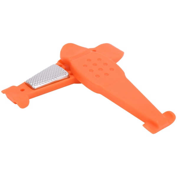 Cykeldækreparationssæt Cykeldæksspaksæt Dækplastre Spager Raspværktøj (orange)