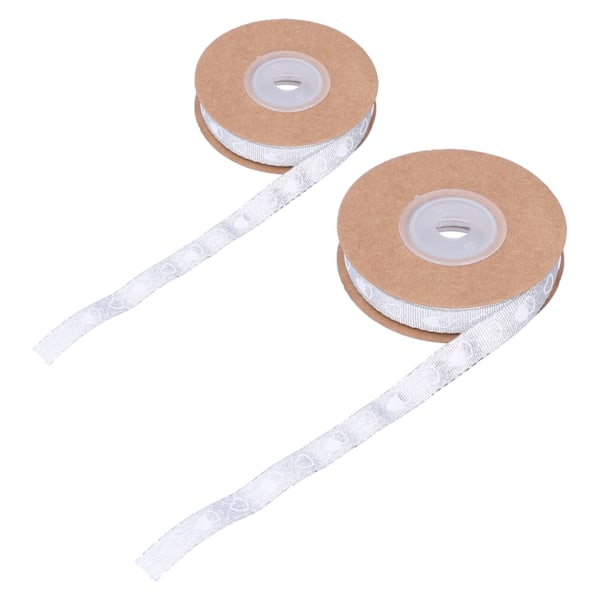 Hjärttryckt Band 1.0cm Brett 10m Lång Kraftfull Prestanda Enkel Användning Banddekorationer