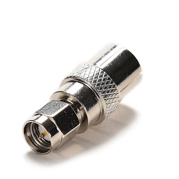 Nikkelbelagt SMA Hann til PAL Hunn TV-adapter