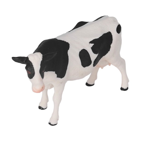 Solid Cow Simulation Model Vivid Plastic Children's Farm Animal Model Toy for Imagination and Creativity Stimulation