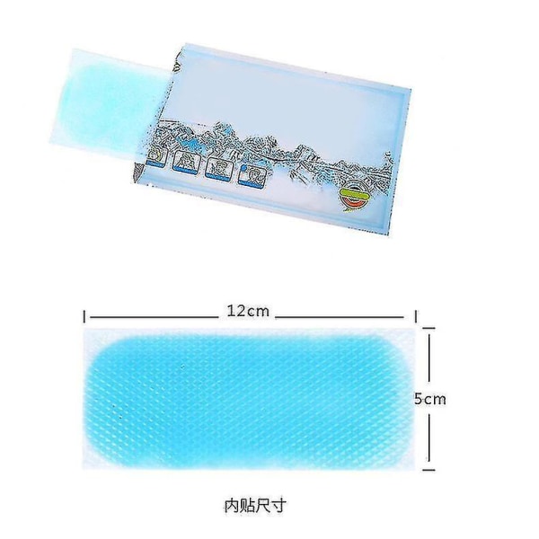 10st Fever Cooling Patch 8 Hours Fever Cooling Gel Pads
