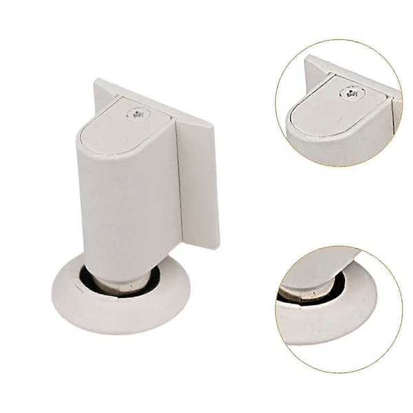 Magnetisk dørstopper direkte montering for hjemmekontor soverom veggbeskyttelse grå Beige
