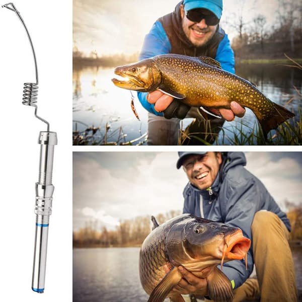 Super liten mini isfiskespinnerstang - isfiskeflåtepakke