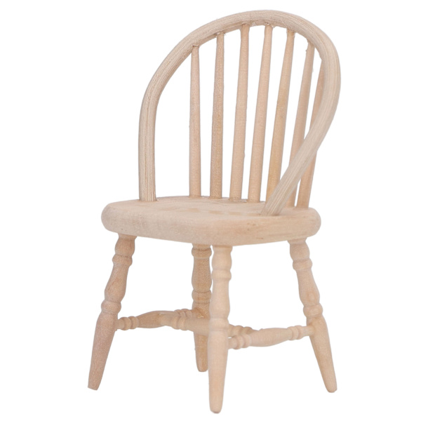 Dukkehustol i træ 1:12 Skala Enkel design Moderne stil dukkehus miniaturemøbler