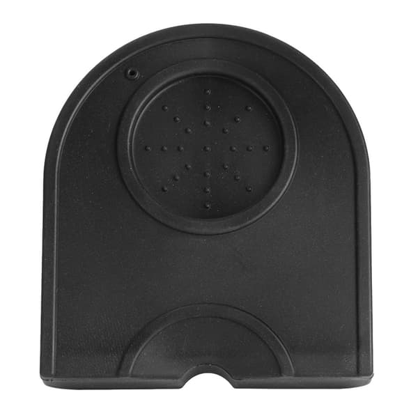 Svart Kaffe Tamper Holder Silikonpute Matte