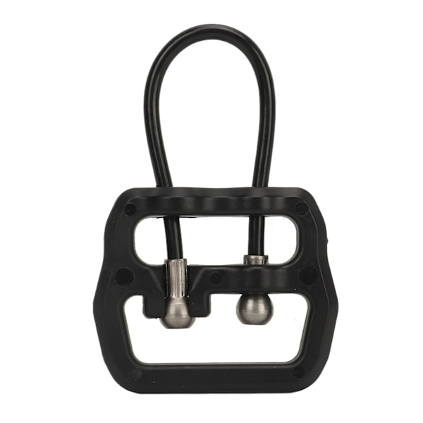 QD Wire Loop Black Quick Release i rostfritt stål Quick Loss Jaktspänne för 25 mm stridsrem utomhusäventyr