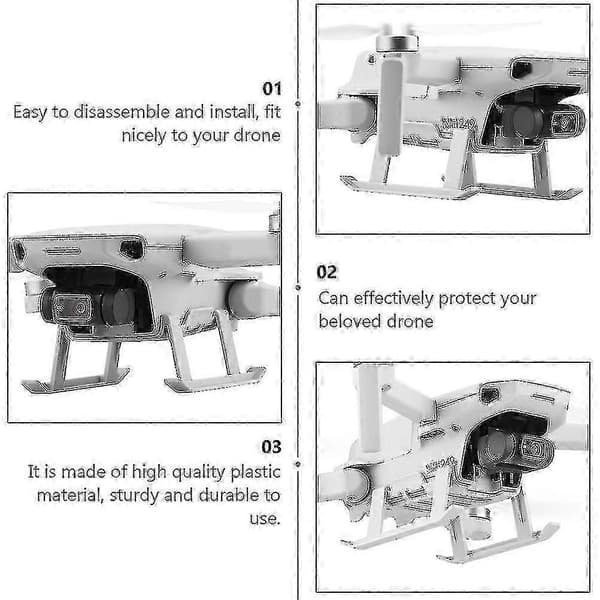 Forlenget landingsunderstell for Mavic Mini 2 - Øk benhøyden