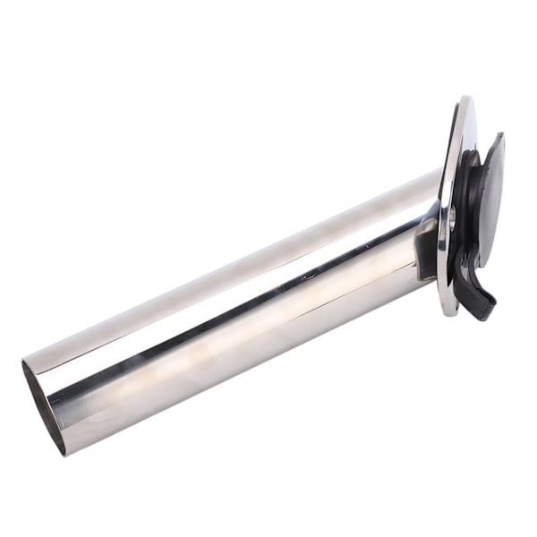 Stang Holder Flush Mount Heavy Duty 316 Rustfrit Stål UV Bestandig PVC Kapsel 15° 245mm