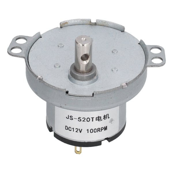 100 o/min synkronmotor høy dreiemoment elektrisk mikrohastighetsreduksjonsgir DC 12V