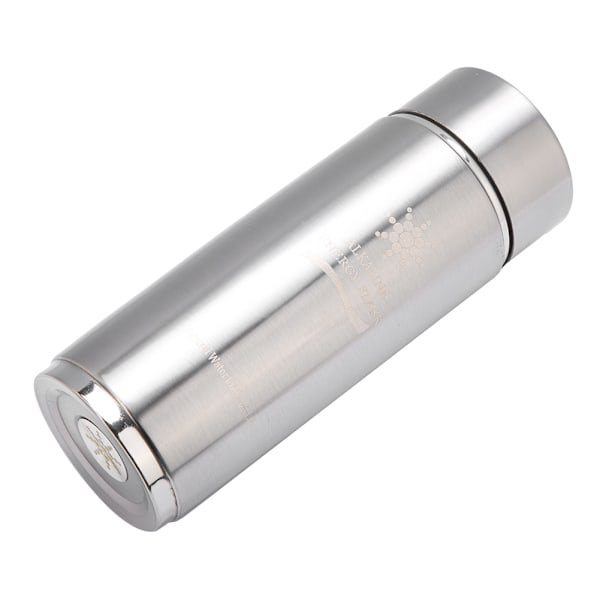 Rustfri alkalisk vandflaske Portabel Nano Balance Bio Energy Ionizer Kop Kolbe (sølv)