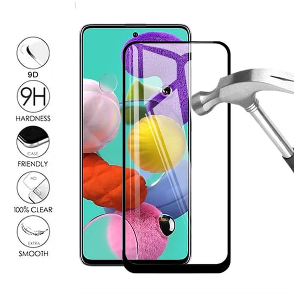 3-PACK Näytönsuoja Full Glue 0,2mm Galaxy Note 20 Svart