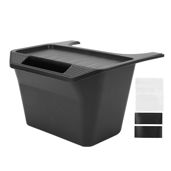 Bakre Center Förvaringslåda Stor Kapacitet Svart Snygg Förvaring Center Console Insats Organizer Ersättning för Tesla Model Y