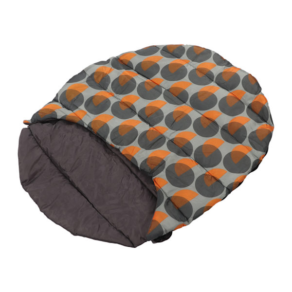 Hundesovesekk Vanntett, varm, bærbar, pakkbar dyreseng med oppbevaringsveske for campingtur 115x73cm