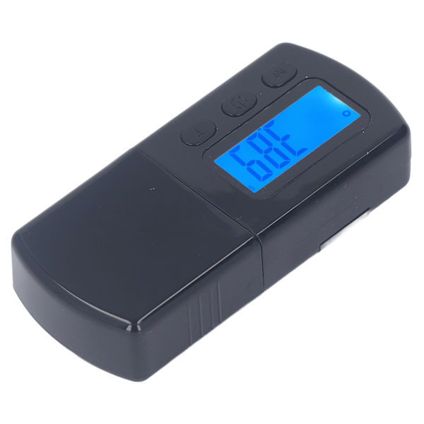 Digital platespiller Stylus Force Scale Gauge 5g 0.01g Mini Lomme Smykkevekt for Pulver Medisin Svart