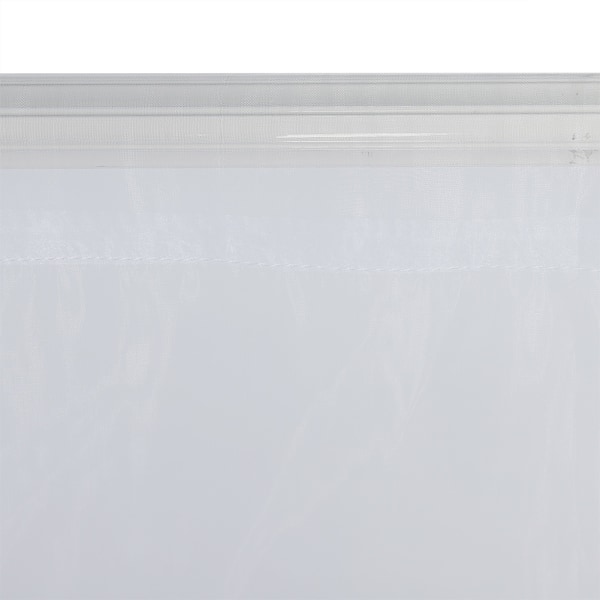 Skarp gardin for stue, soverom, balkong, draperi, vindubehandling (Hvit)