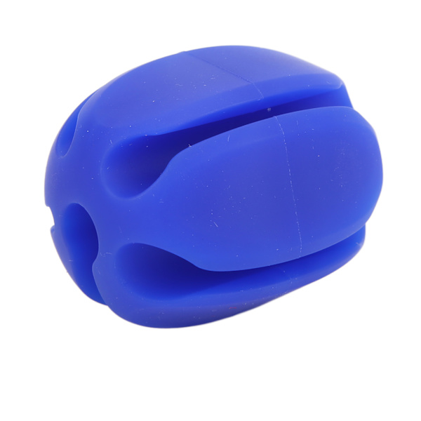 Fiskebalk Spö Ball Litet skydd Anti Collision Rod Retractor Ball FiskeredskapBlå