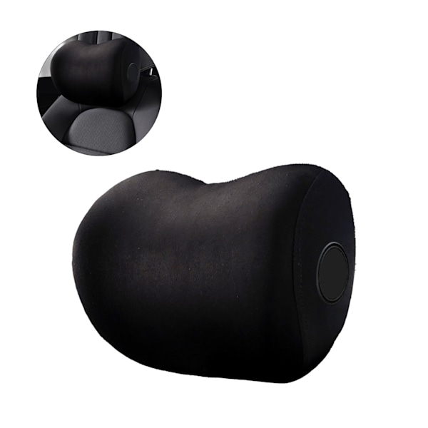 Bilstol Nackstöd Memory Foam Huvud Nackstöd Auto Seat Nackstöd Stöd Nackkuddar Kuddar för bilkontor Svart Nackstöd