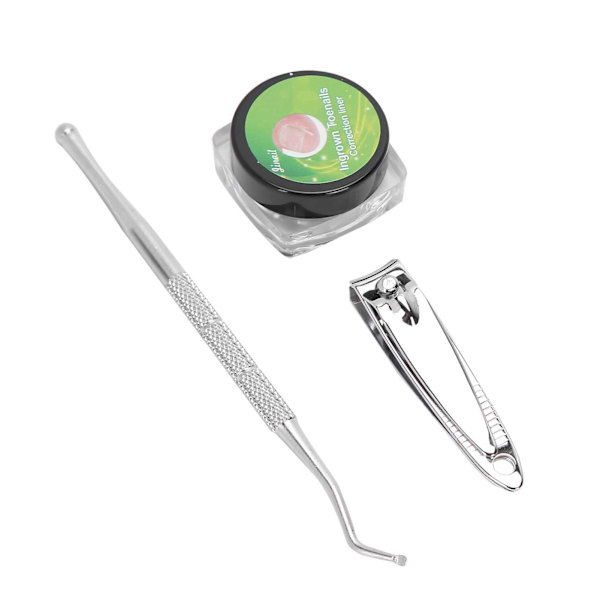 Bunion Corrector Kit Fotvård Inåtväxande tånagellyftare Pedikyr Straighten Clip Nagelsax #1