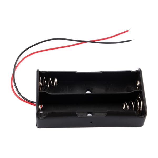 18650 Oppladbart batteriholder oppbevaringsboksveske med ledning