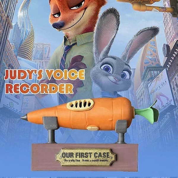 Zootropolis Judy Hopps gulrotpenn med holder Offisiell gave til barn