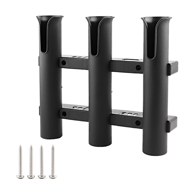 Fiske Vertikal 3 Link Spö Hållare Organizer Pole Tube Rack Segelbåt Marint tillbehör