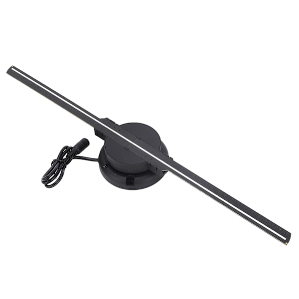 3D Hologramvifte 256LED 400x400mm WiFi Fjernkontroll 3D Hologram Projektor Reklameskjerm 100‑240V Britisk Plugg