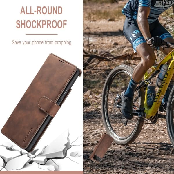 DG.Ming Retro Google Pixel 6-deksel - Brun Brun brown