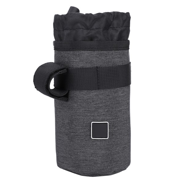 Bicycle Water Bottle Holder Bag Portable Cycle Bike Kettle Insulate Cage (Dark Grey)