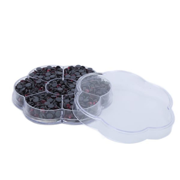 Rhinestones Pure Bright Clear Dekorative Glas Negle Sten til DIY Håndværk Tøj TaskeJM201 Dyb Lilla