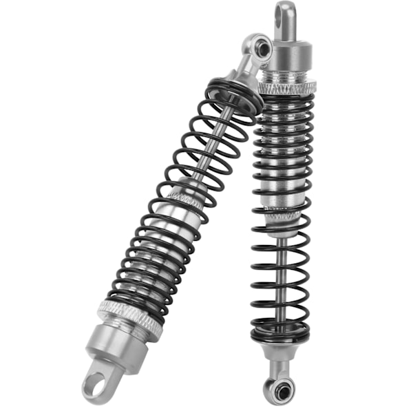 2st 108mm RC metallstötdämpare Set för HSP / RGT / Himoto / Redcat 1/10 RC CarSilver
