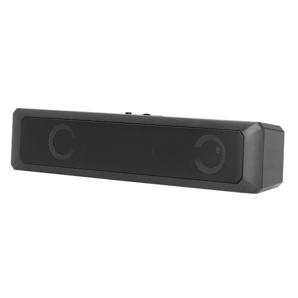 A4 Trådbunden Datorljudfält RGB Ljuseffekt Stereo Bas Högtalare Hemma Audio Högtalare