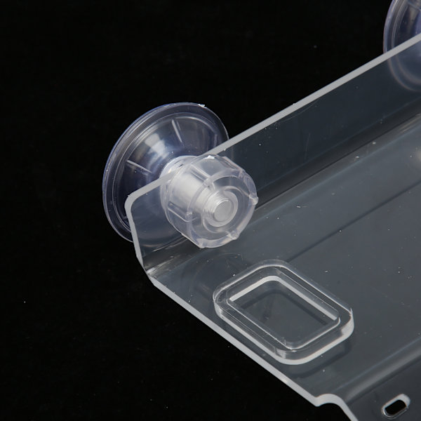 Reptil basking plattform Multipurpose transparent akryl Turtle Dock basking plattform med 2 sugkoppar S