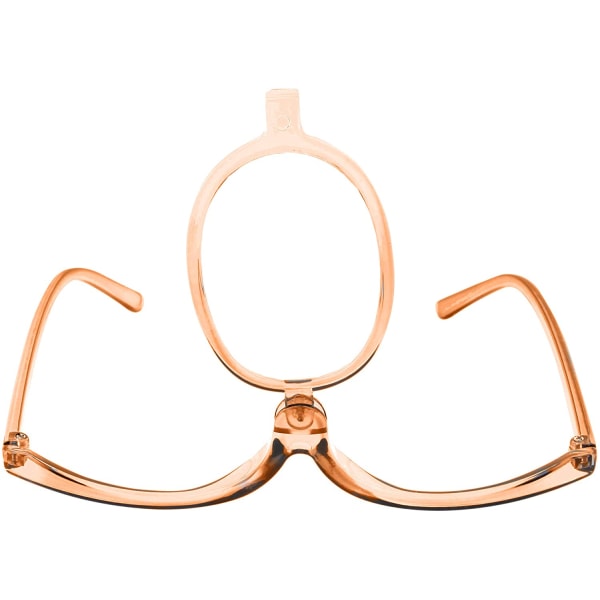 Pack förstorande sminkglasögon ögon för kosmetiska läsglasögon för kvinnor (rosa, 2,25)