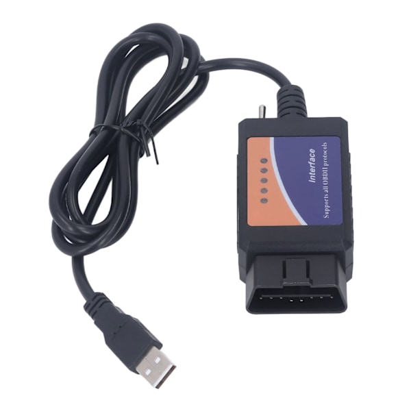 Bildiagnosverktyg för ELM327 PIC18F25K80 FTDI med CD-stöd OBD2-protokollbyte för fokus