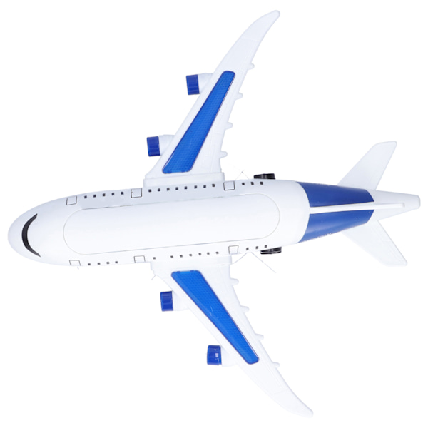 Elektronisk flygplansleksak Barnflygplan Flygplansmodellleksak med lätt musikeffektFlygplan