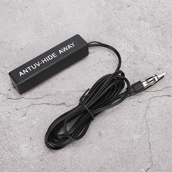12V universell elektronisk stereo AM/FM-radio skjult forsterket antenne for bilbåt bobil