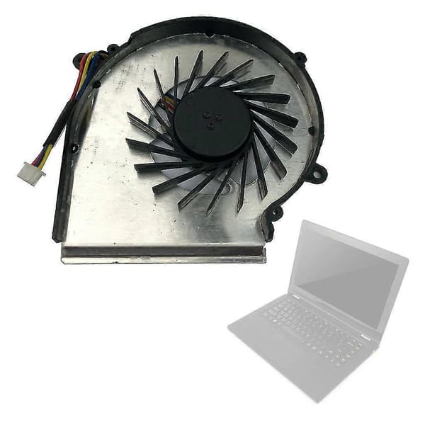 CPU GPU-fläkt Kompatibel med MSI GE62VR GL62M GP62MVR GL62VR MS-16JB MS-16J9 Laptopkylare GPU