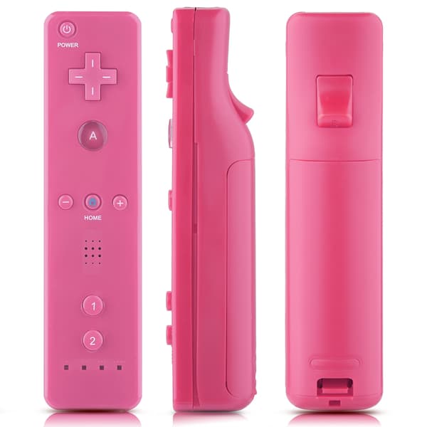 Analog Joystick Spillkontroll for WiiU/Wii-konsollen (rosa)
