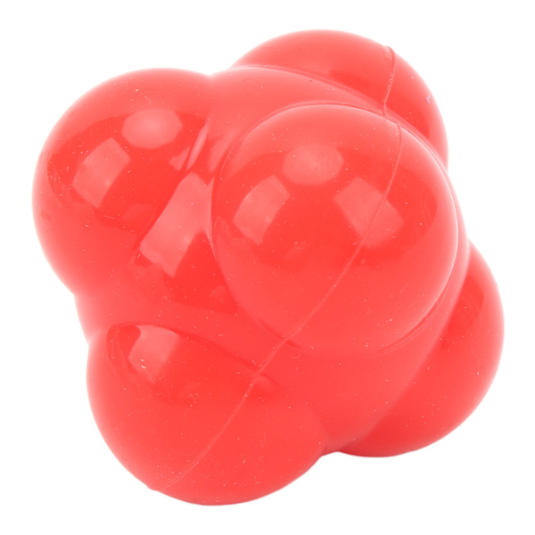Bounce Reaction Balls för hand Ögonkoordination Reflex Speed ​​Agility Träningsutrustning för baseball Fotboll Basket Röd