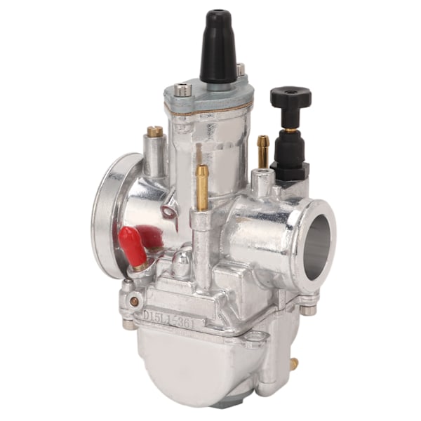24 mm forgasser med karburator for 50cc-110cc ATV firhjuling motorsykkel Sølv
