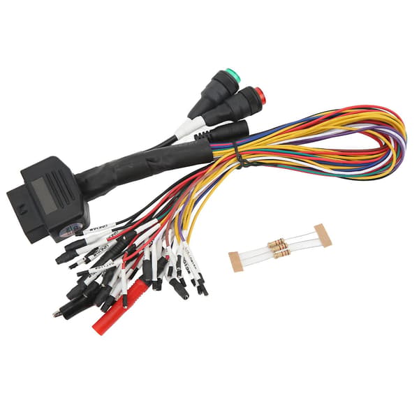 Professionel OBD2-jumperkabel med fuldprotokolafbryder til ECU-programmering