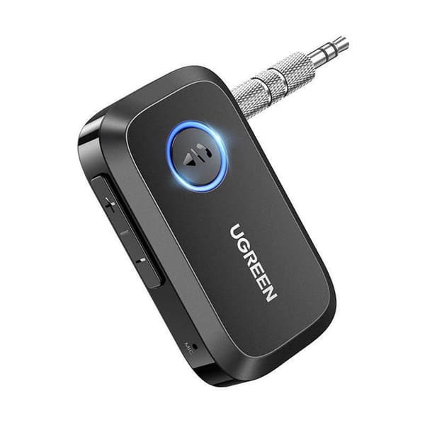 UGREEN Bil Bluetooth 5.3 Audio Aux-modtager Svart 100