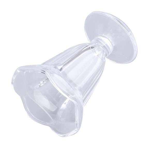 6 stk Glasskopp Kreativ Unik Blomst Sundae Glasskopp Multifunksjonelle Transparente Dessertkopper