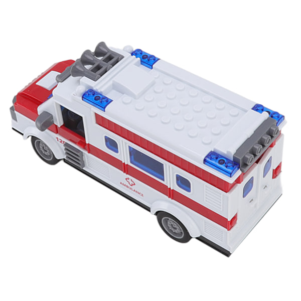 Fjärrkontroll Ambulans Barnleksaker Fyrvägs med lampor Fjärrkontroll Ambulans Pojke Simuleringsmodell Leksaksbil