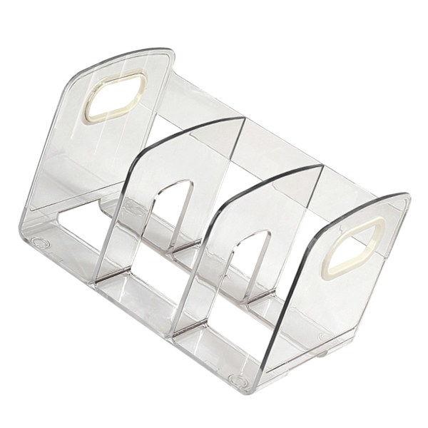Kirjahylly Työpöydälle Kirjanpidin Tiedostoteline Akryyli Pöytäjärjestäjä Opintoihin Toimistoon Läpinäkyvä 3 Lokeroa (28x14x15cm/11x5.5x5.9in)